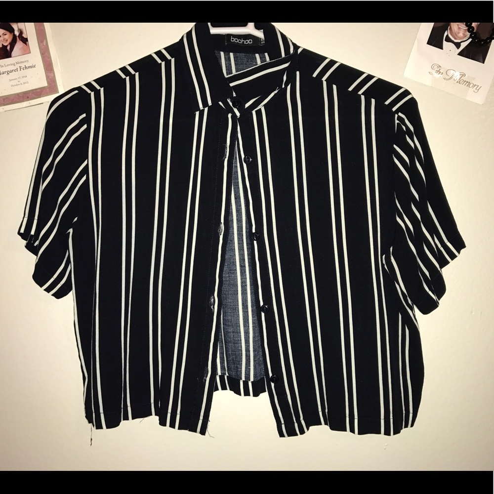 Striped Button Up Shirt